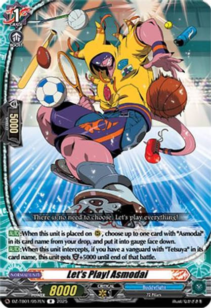 [DZ-TB01/057EN](R) Let's Play! Asmodai