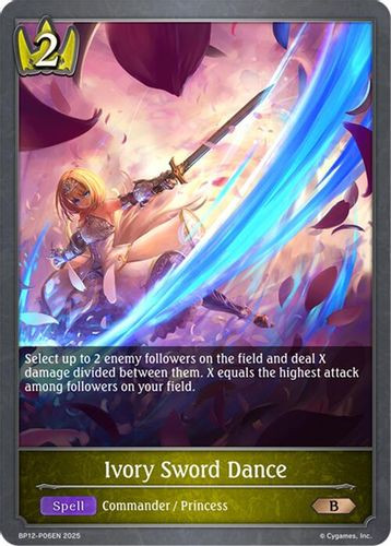 [BP12-P06EN](PB) Ivory Sword Dance (Premium Foil)