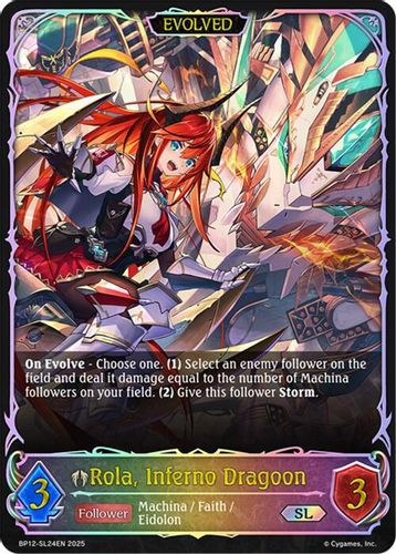 [BP12-SL24EN](SL) Rola, Inferno Dragoon (Evolved) (Super Legendary)