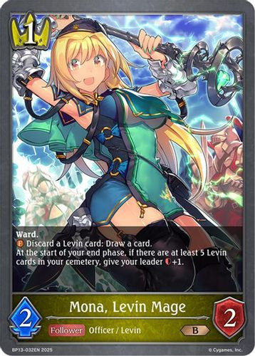 [BP13-032EN](B) Mona, Levin Mage
