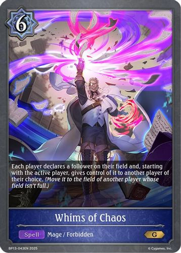 [BP13-043EN](G) Whims of Chaos