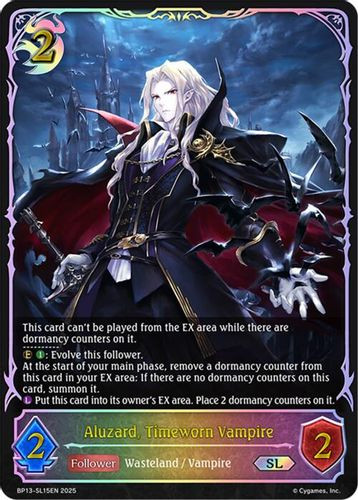 [BP13-SL15EN](SL) Aluzard, Timeworn Vampire (Super Legendary)