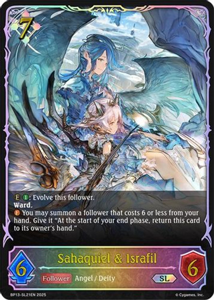 [BP13-SL21EN](SL) Sahaquiel & Israfil (Super Legendary)