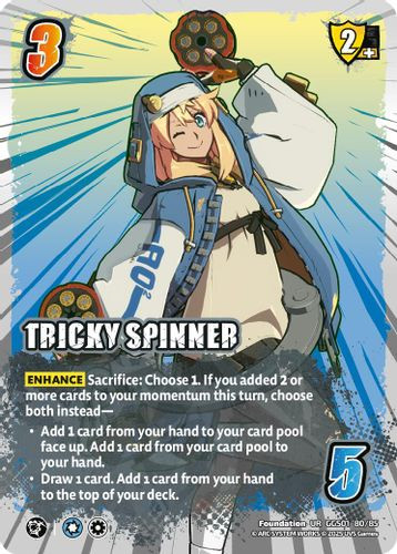 [GGS01-080/85](UR) Tricky Spinner (Foil)