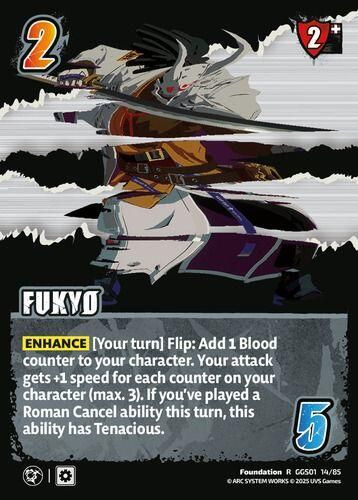 [GGS01-014/85](R) Fukyo (Foil)