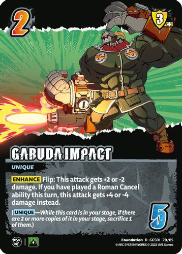 [GGS01-020/85](R) Garuda Impact (Foil)