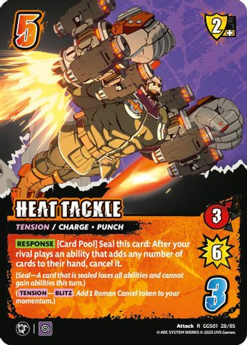 [GGS01-028/85](R) Heat Tackle (Foil)