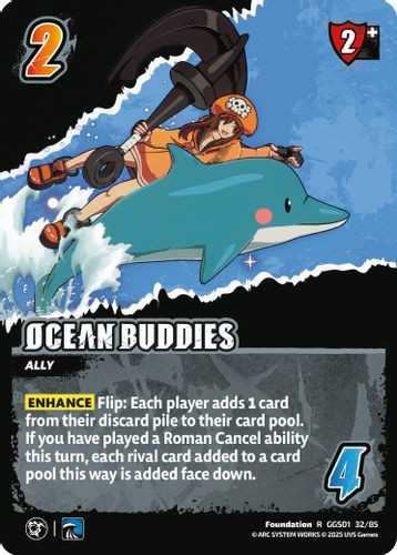 [GGS01-032/85](R) Ocean Buddies (Foil)