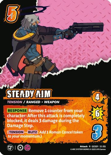 [GGS01-051/85](R) Steady Aim (Foil)