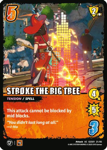 [GGS01-021/85](UC) Stroke the Big Tree