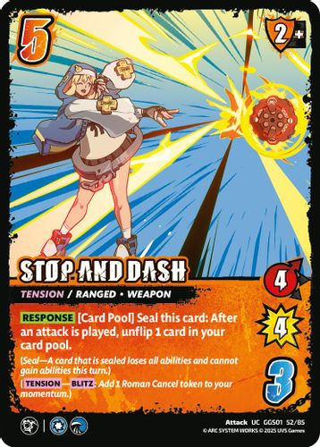 [GGS01-052/85](UC) Stop and Dash