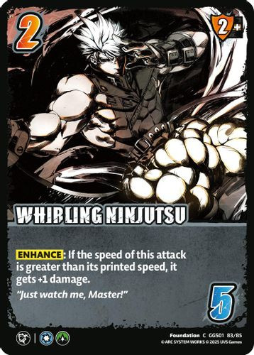 [GGS01-083/85](C) Whirling Ninjutsu