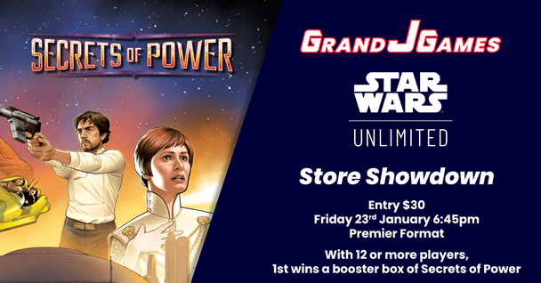 SWU: Store Showdown (6:45pm Friday 23rd Jan)