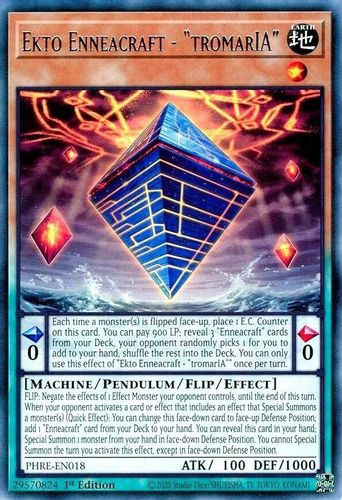 [PHRE-EN018] Ekto Enneacraft - "tromarIA" (Rare)<1st>