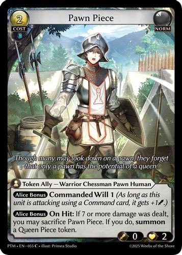 |GA08|<1st>[PTM-EN-055](C) Pawn Piece {Foil}
