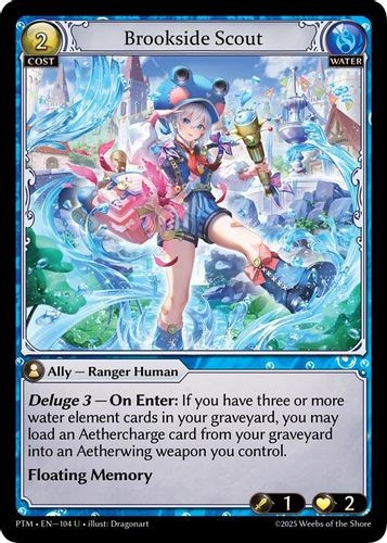 |GA08|<1st>[PTM-EN-104](U) Brookside Scout {Foil}