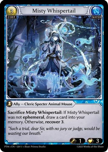 |GA08|<1st>[PTM-EN-120](U) Misty Whispertail {Foil}