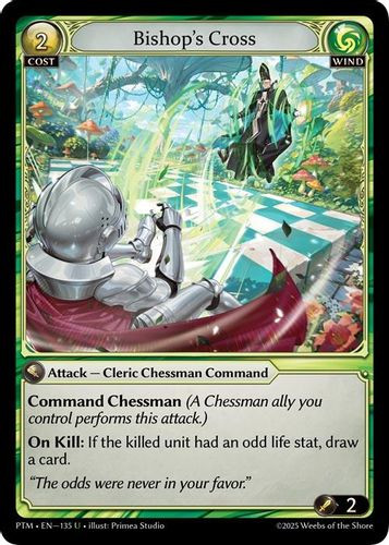|GA08|<1st>[PTM-EN-135](U) Bishop's Cross {Foil}