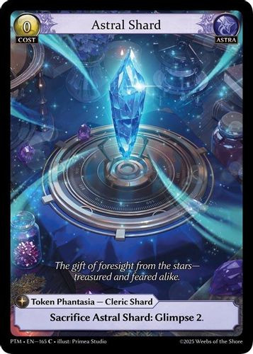 |GA08|<1st>[PTM-EN-165](C) Astral Shard {Foil}