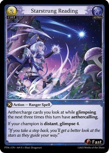 |GA08|<1st>[PTM-EN-169](R) Starstrung Reading {Foil}
