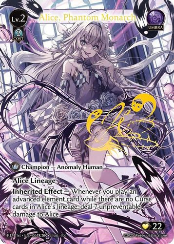 グランドアーカイブ - Alice, Whim's Monarch CSR 状態A】Grand ArchiveTCG『Alice, Whim's Monarch』Pha