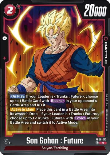 [FB08-013](R) Son Gohan : Future (Foil)