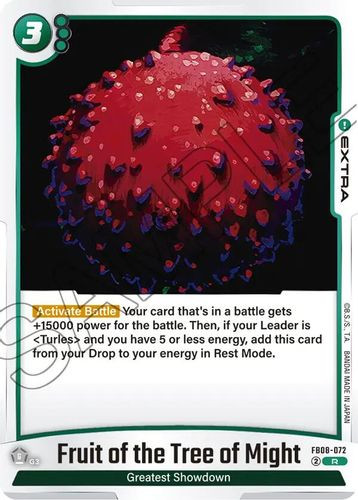 [FB08-072](R) Fruit of the Tree of Might (Foil)