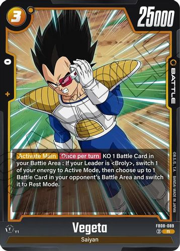 [FB08-089](R) Vegeta (Foil)
