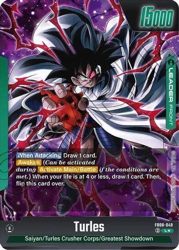 [FB08-049](L) Turles // Turles (1 Star Alt Art) (Foil)