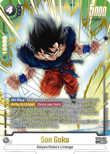 [FB08-100](SR) Son Goku (1 Star Alt Art) (Foil)