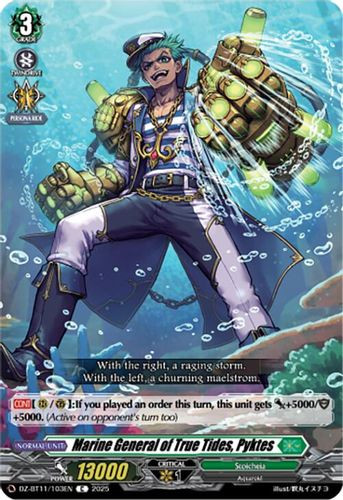 [DZ-BT11/103EN](C) Marine General of True Tides, Pyktes