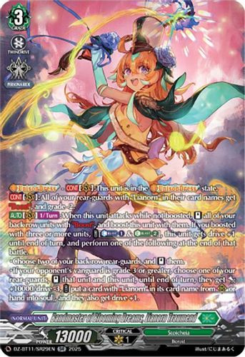 [DZ-BT11/SR29EN](SR) Bandmaster of Blooming Dreams, Lianorn Traumend (SR)