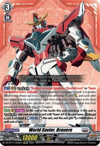 [DZ-BT11/EX02EN](EX) World Savior, Bravern