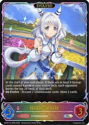[ECP01-SL18EN](SL) Hishi Miracle (Evolved) (Super Legendary)