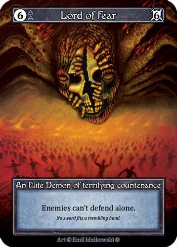 |SOR05|[GOT](Elite) Lord of Fear {Foil}