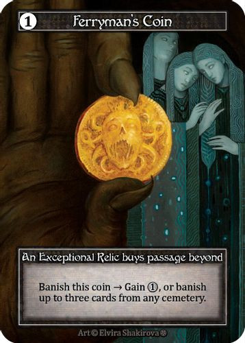 |SOR05|[GOT](Exceptional) Ferryman's Coin {Foil}
