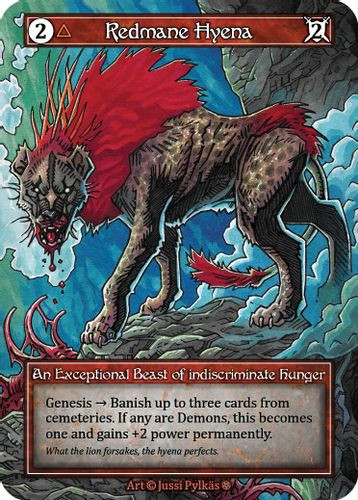 |SOR05|[GOT](Exceptional) Redmane Hyena {Foil}