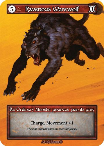 |SOR05|[GOT](Ordinary) Ravenous Werewolf {Foil}
