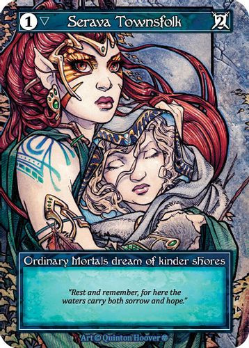 |SOR05|[GOT](Ordinary) Serava Townsfolk {Foil}