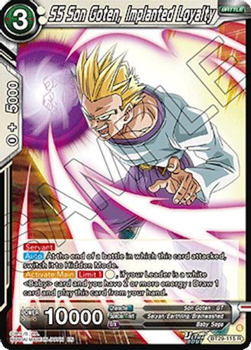 [BT29-115](R) SS Son Goten, Implanted Loyalty (Foil)