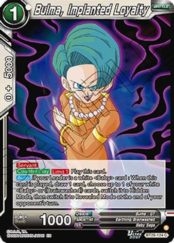 [BT29-124](C) Bulma, Implanted Loyalty
