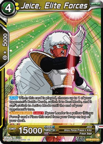 [BT29-072](UC) Jeice, Elite Forces (Foil)