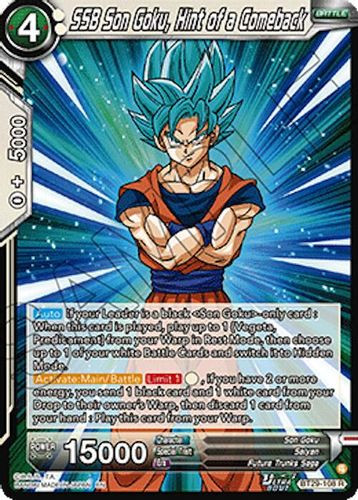 [BT29-108](R) SSB Son Goku, Hint of a Comeback (Foil)