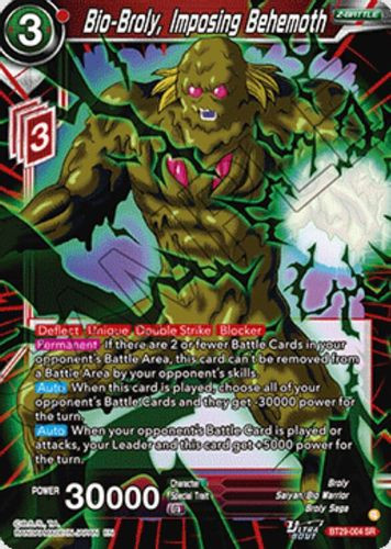 [BT29-004](SR) Bio-Broly, Imposing Behemoth (Foil)