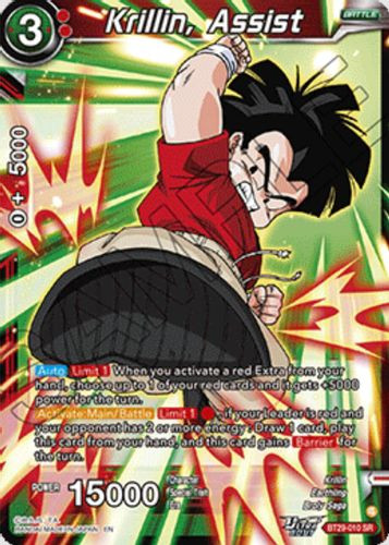 [BT29-010](SR) Krillin, Assist (Foil)
