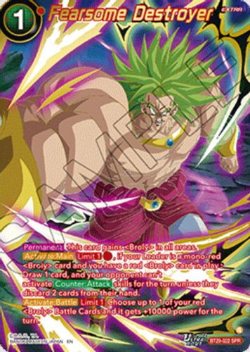[BT29-022](SPR) Fearsome Destroyer (Foil)