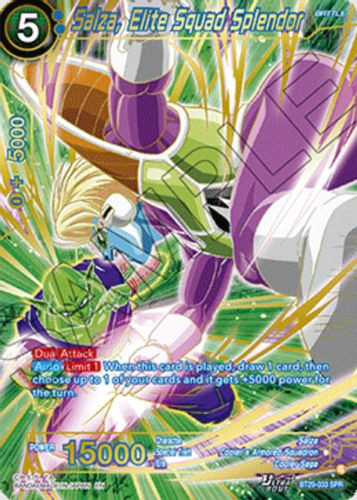[BT29-033](SPR) Salza, Elite Squad Splendor (Foil)