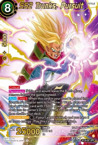 [BT29-097](SPR) SS2 Trunks, Pursuit (Foil)