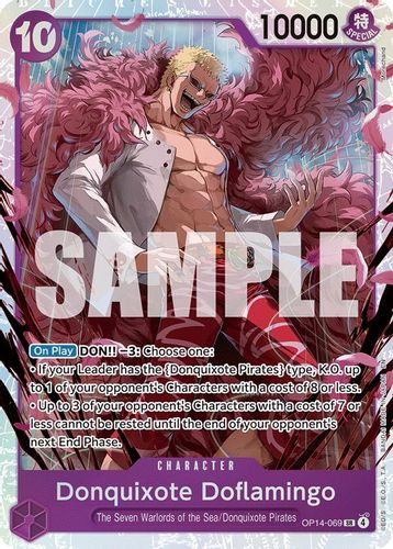 [OP14-069](SR) Donquixote Doflamingo (Foil)