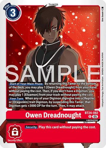 [BT24-082](R) Owen Dreadnought (Foil)